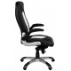 Friesian Leather Faced Executive Office Chair